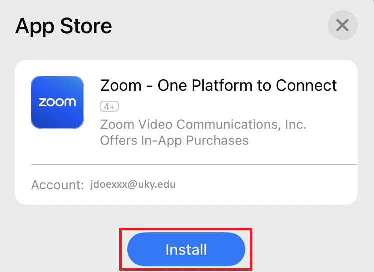 Public - How do I sign into Zoom from an iOS device?
