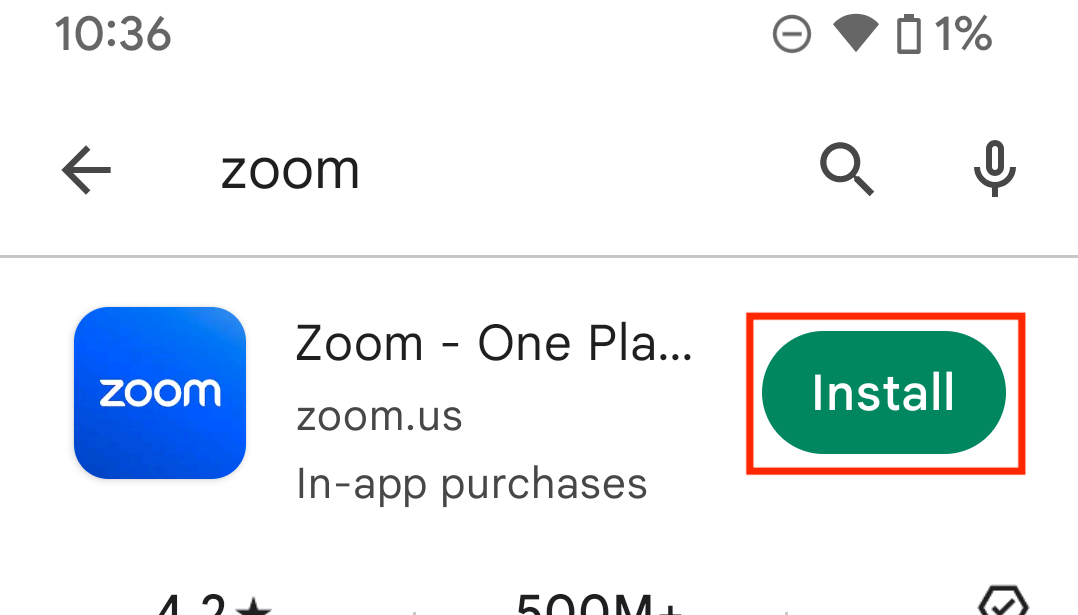Public - How do I sign into Zoom from an Android device?
