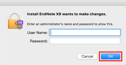 Public - How to Install EndNote X9 on a Mac Computer