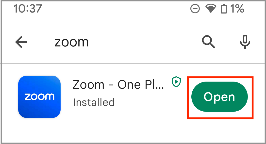 Public - How do I sign into Zoom from an Android device?